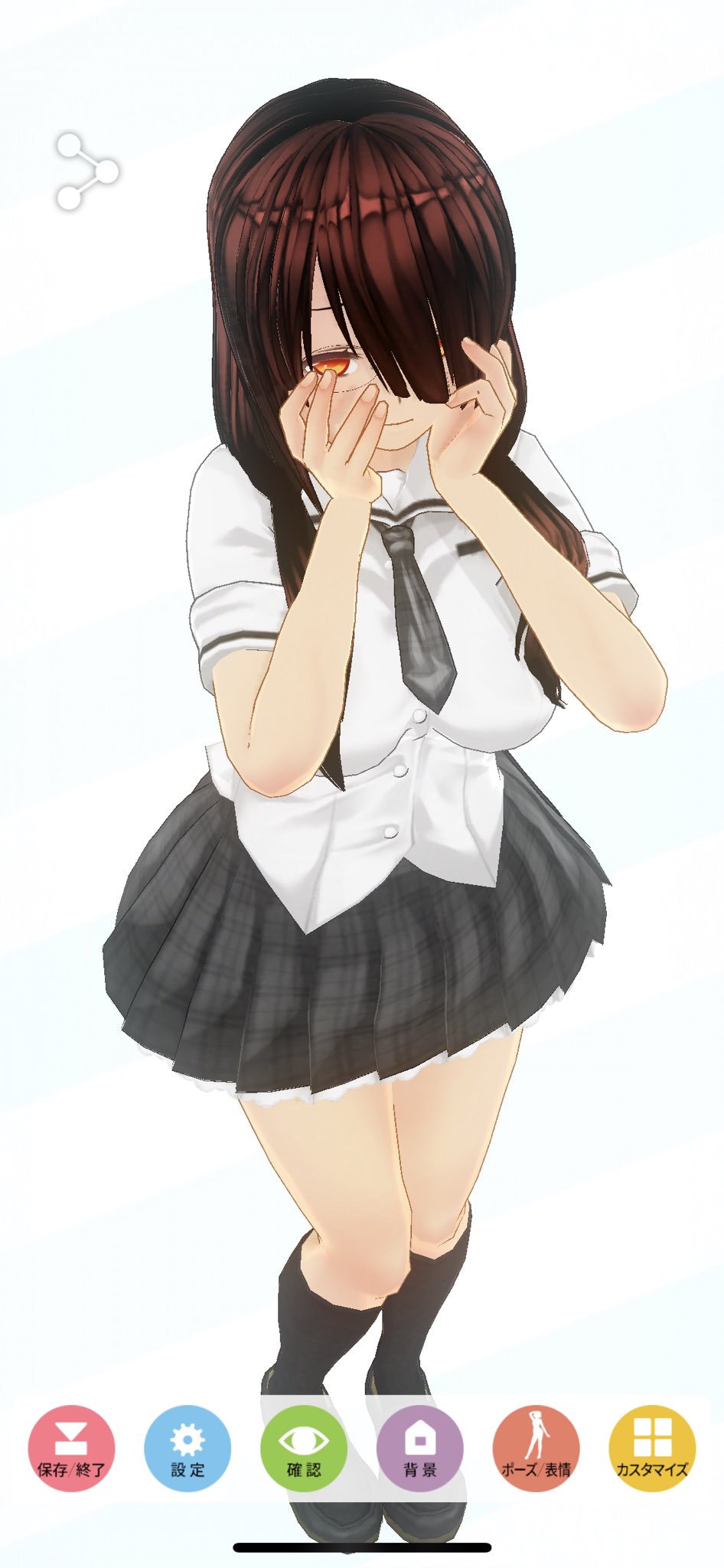 Twitter 上的 吉本 これは照れてる図 あと根占さんっぽい口元におててをやるポーズはなる早でおっぱいとの干渉をどうにかしてくださいめっちゃめりこむ T Co 0tikkssasr Twitter