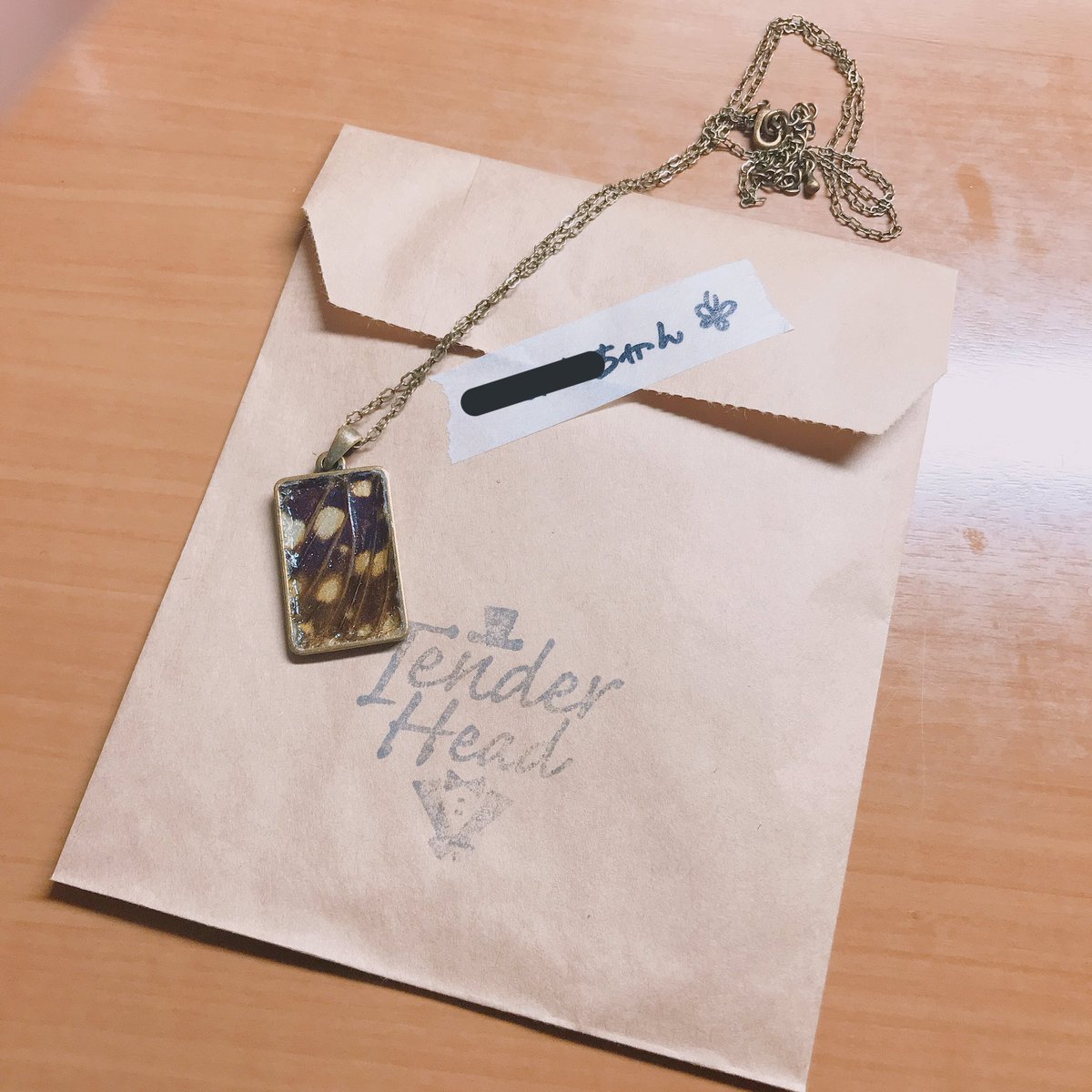 miwa_g44's tweet photo. 久しぶりのネックレス。
可愛い。私にしてはかなり珍しいお買い物。大事にしよう。
#TenderHead #tenderhead #tenderhead_shop #大須 #ともしびアパート https://t.co/j7YK4KAAdY