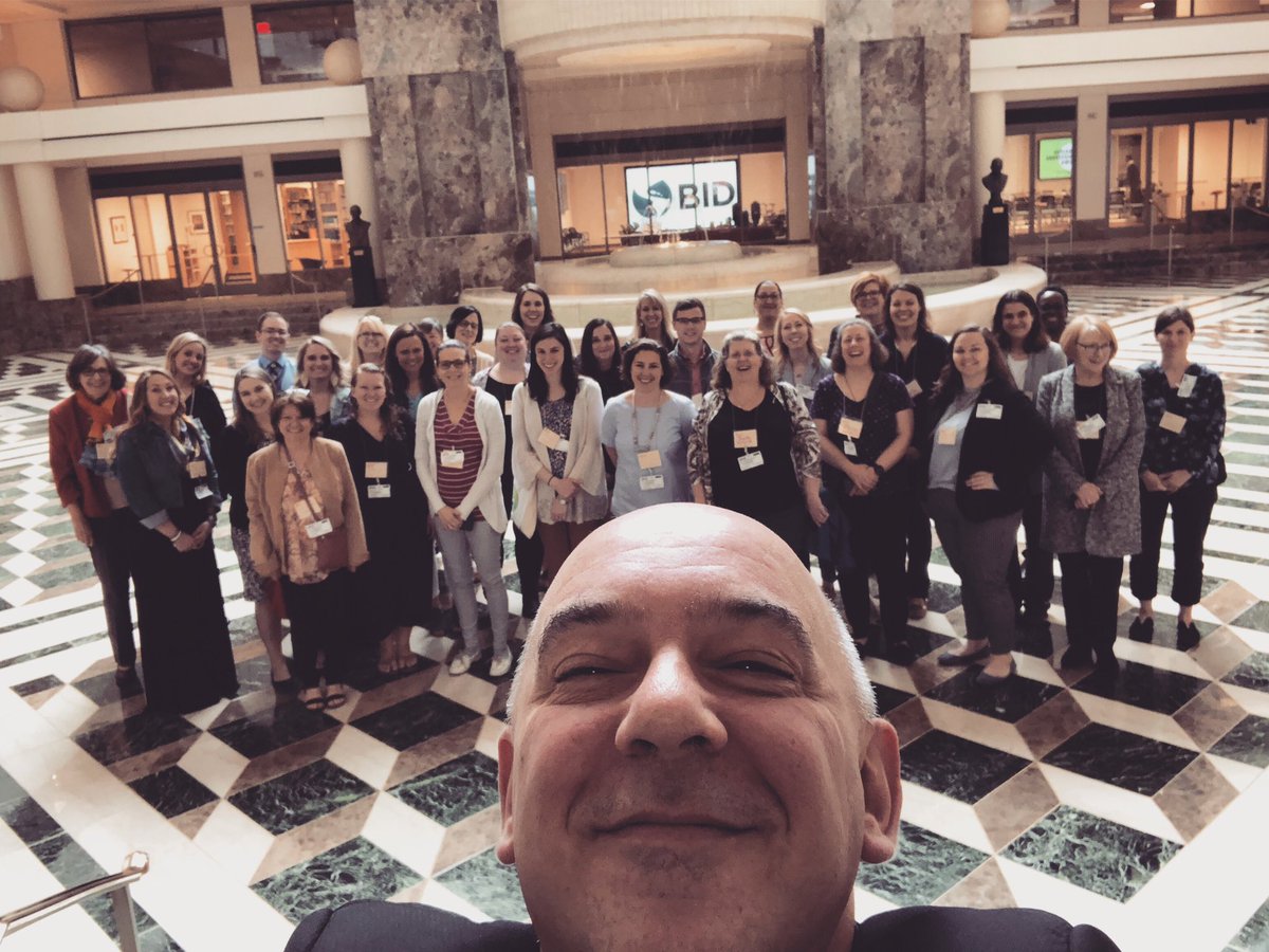 LuisSimonTWITT's tweet photo. Today, as part of @the_IDB #VisitorsProgram we received a wonderful group of #Art and #Technology teachers from #Maryland @aacps_ib #MyIDBvisit https://t.co/1P5CV7mcjA