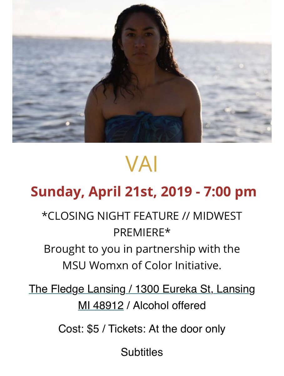 wocimsu's tweet photo. Join us this week for 2 incredible screenings at the Capital City Film Fest! Check out the flyers(attached) for more details! 

For more information about the Capital City Film Fest: https://t.co/PURug5YteE

#WOCIMSU https://t.co/Kpzpy1KfSp