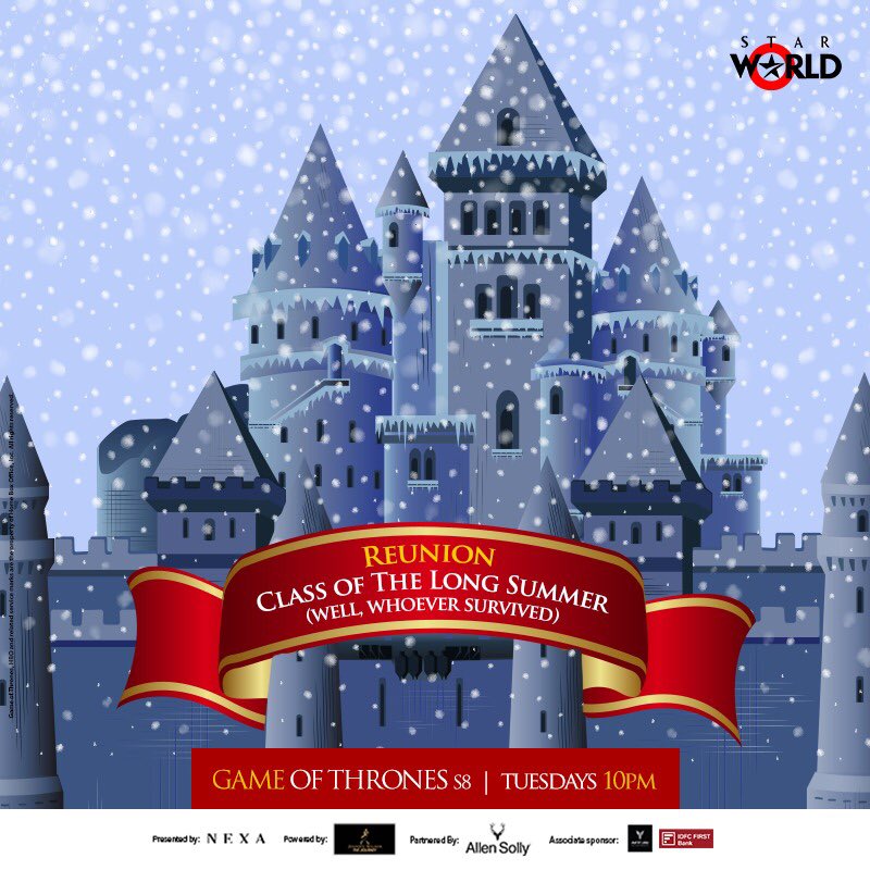 StarWorldIndia's tweet photo. Ready to head to the ultimate reunion party tonight? #GOTOnSW #OneLastTime https://t.co/ylyq7RO3Oh