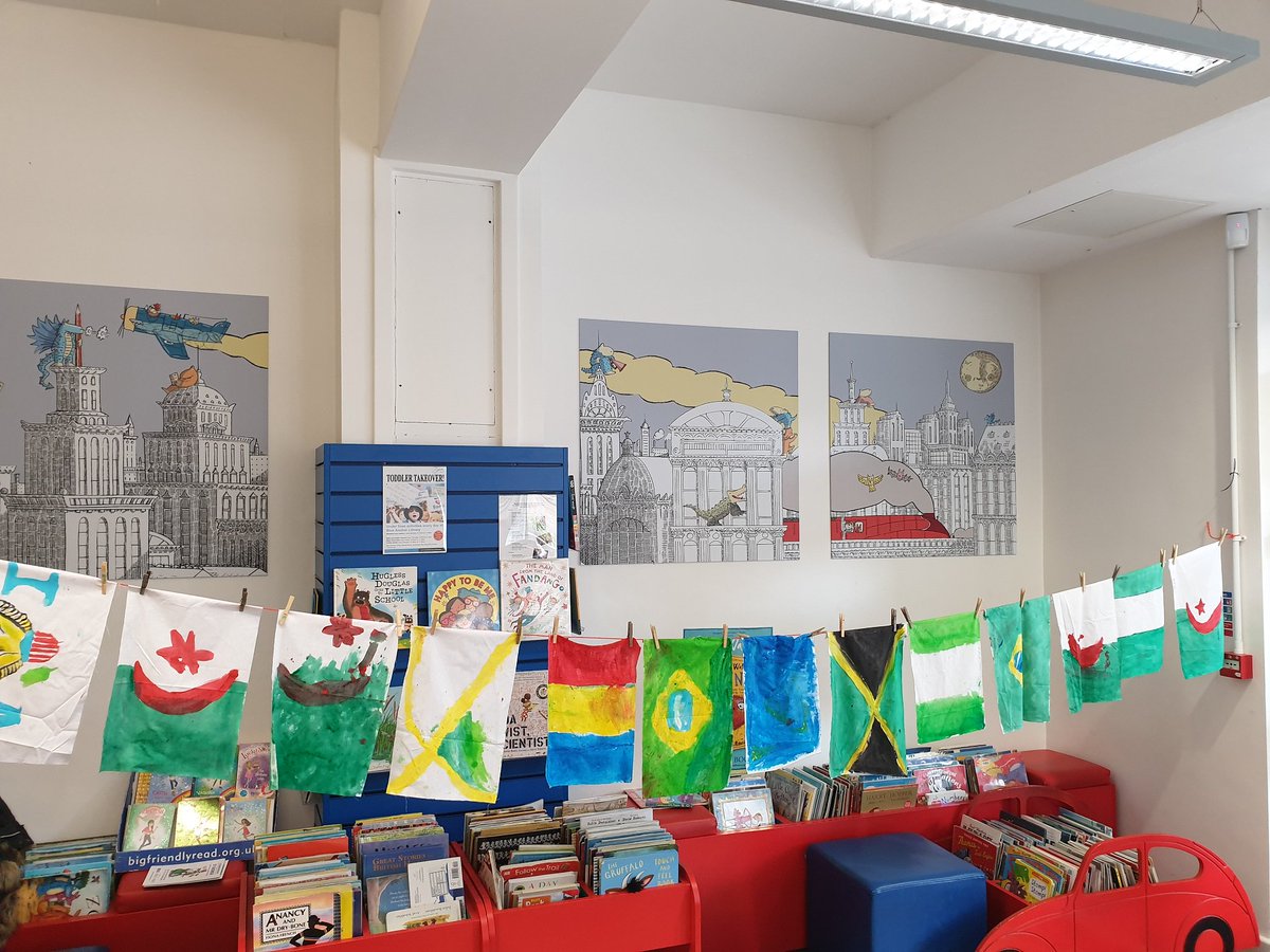 SouthwarkLibs's tweet photo. St. George's flag making was lots of fun at #BlueAnchorLibrary. Here are some photos from the event. If you missed out it will be repeated on Thursday 18 April, 1pm to 4pm. Pop in for an enjoyable afternoon. https://t.co/sYTO7wHBB3