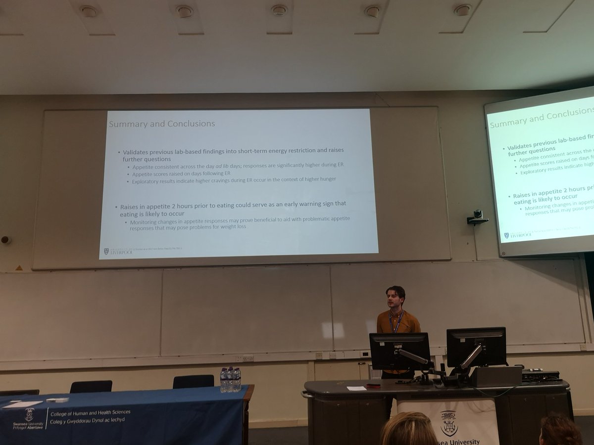 Great talk by Mark Randle from <a href="/LivUniAppetite/">Appetite Research</a> on appetite response to 5:2 diet <a href="/EmmaBoyland/">Prof. Emma Boyland</a> <a href="/ChristiansenLiv/">Prof Paul Christiansen</a> <a href="/amy_ahern/">Amy Ahern</a> #BFDG2019