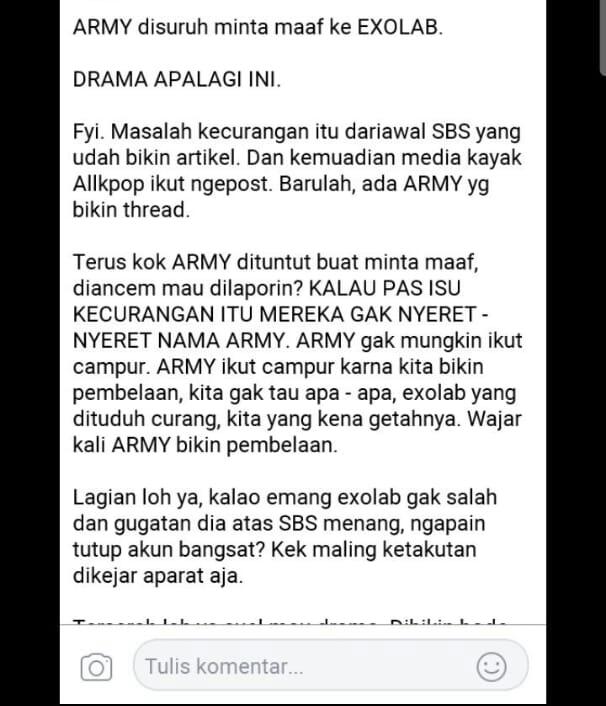 FadhilaArmy's tweet photo. dibaca ya gais!!!!!!
#ApologizeToEXOLAB
#ApologizeArmysToExoLab https://t.co/YEPKctne7F