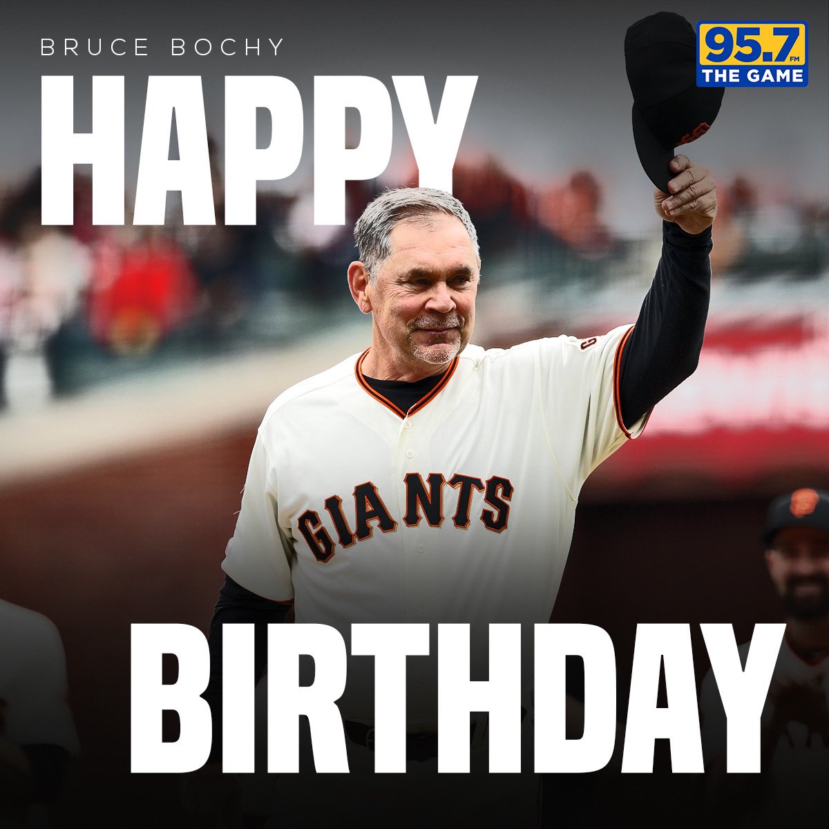 Happy Birthday to the one and only Bruce Bochy  