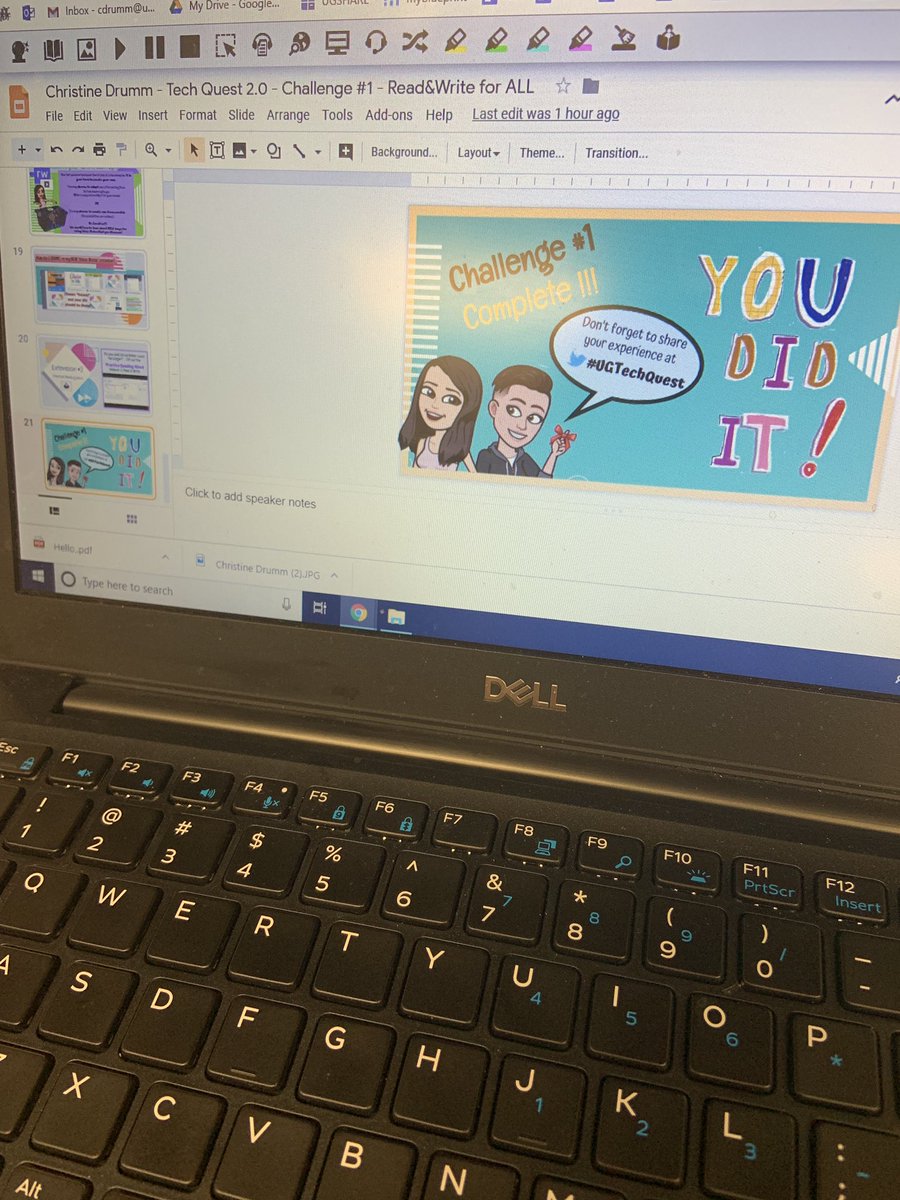 Mrs_Drumm's tweet image. Just finished challenge #1 for Tech Quest 2.0. I love the idea of empowering student voice with Voice Notes #UGTechQuest @EITCTravels