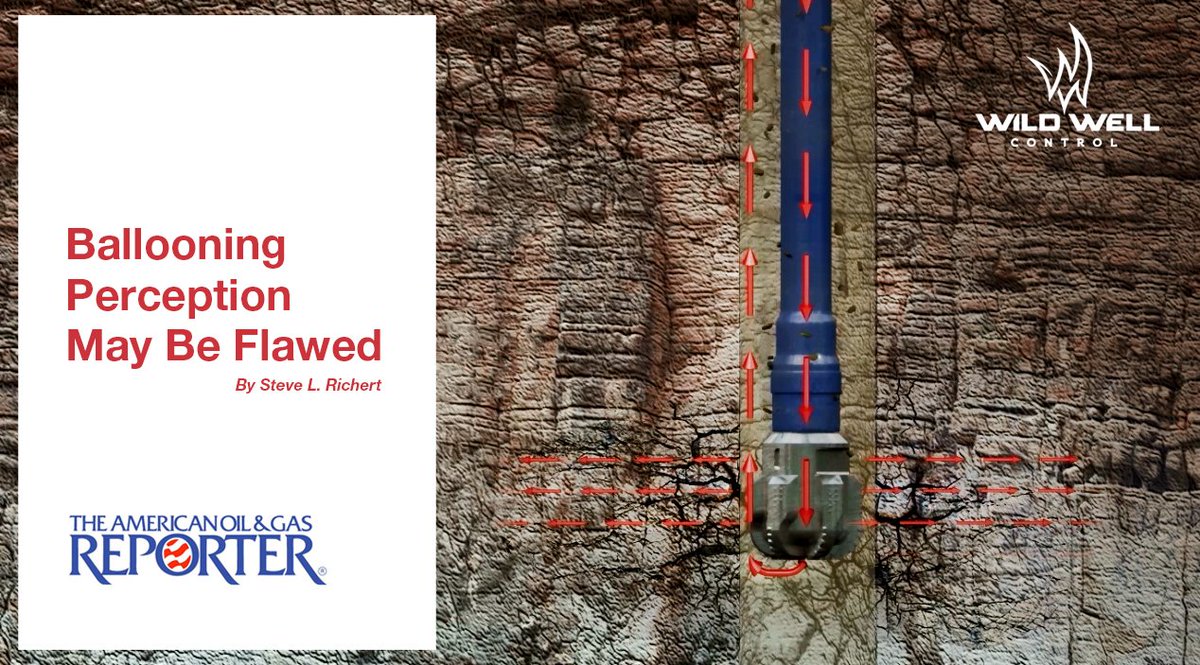 WildWellInc's tweet photo. #WildWell's Steve L Richert is featured in @aogrmagazine. The article details the difference between well ballooning and well kicking and explains how properly identifying them can prevent a well control incident. https://t.co/D2EFhRqqJd #WellControlTraining #BuildaBetterTeam https://t.co/xi2ODyrQfN