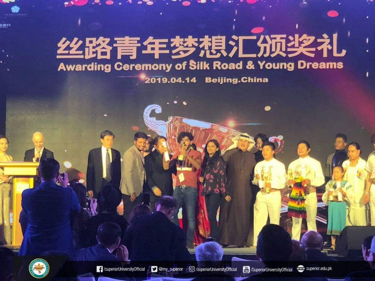 my_superior's tweet photo. Superior students, Bilawal Khan and Ronica Wilson clinched top positions in music competition organized by 2nd Silk Road and Young Dreams - an international gala event of youth, out of 300 contestants from 70 countries and across 5 continents!
Well done our super stars! https://t.co/OZfpQ2OkLi