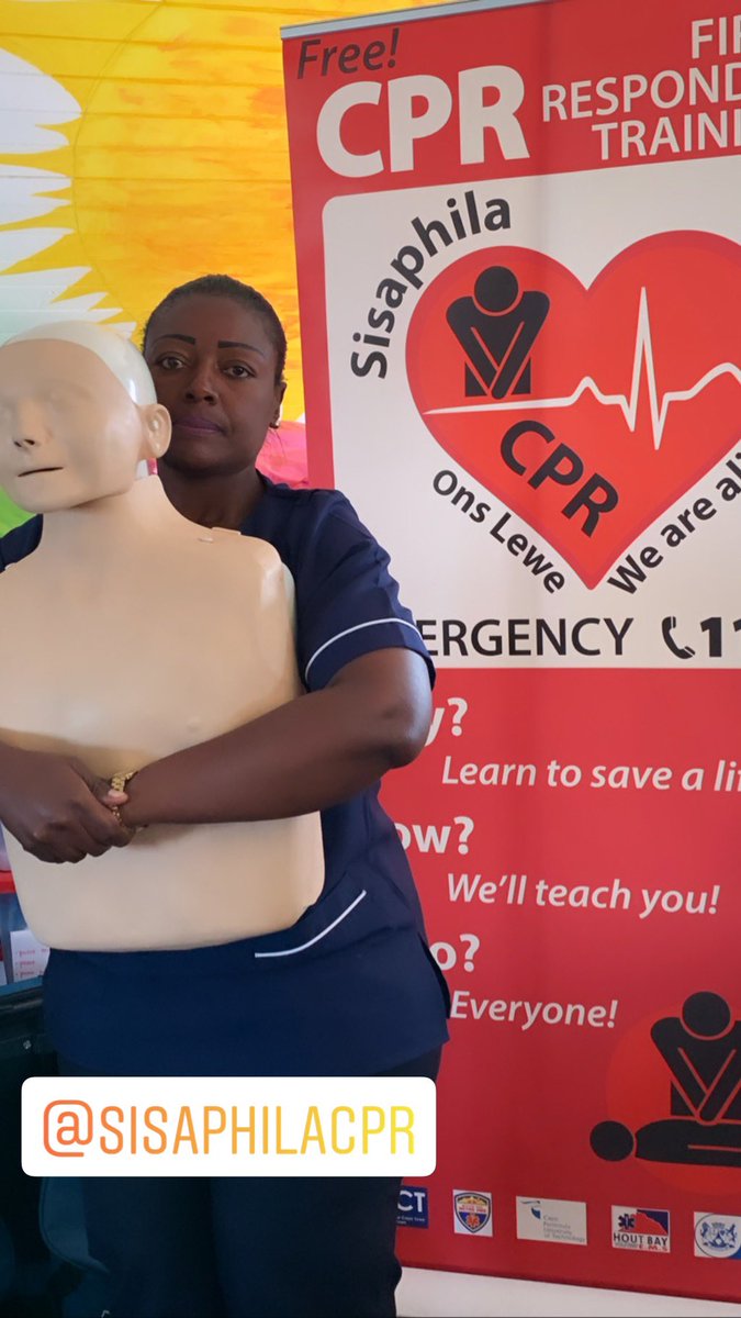 sisaphilacpr's tweet photo. Such a fun outreach to Baphumelele Children’s home in Khayelitsha today. Lots of enthusiasm after learning how to do hands-only CPR and managing a choking patient. Fun was had by all #handsonlycpr #sisaphilacpr #communityoutreach #cprsaveslives https://t.co/nxL33jAK4K
