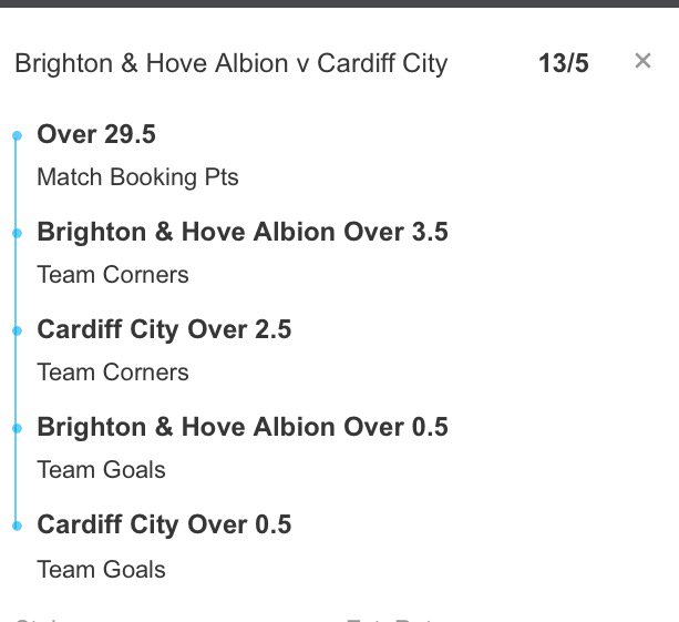 tipster_dan's tweet image. Tonight's BRIGHTON VS CAFDIFF RAB