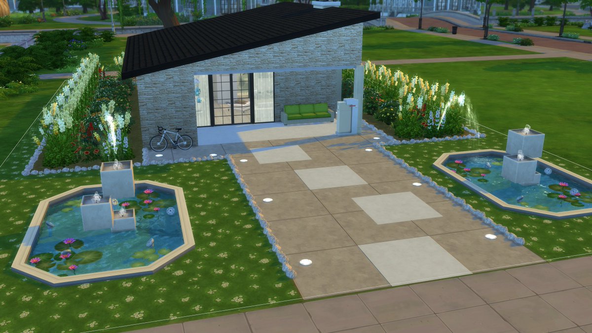 design_meli's tweet photo. → Lot Name: Tiny Modern 
→ Lot Size: 30x20 
→ Origin ID: My_Dream85 
→ Place with BB.MoveObjects On 

This #tiny #modern is available to download on #TheSims4 #gallery :-) 

#MeliDesign #Sims4 #Ts4 #sims4build #TinyModern #Sims4Tiny #small #Sims4Modern #TinyHomes #House #cute https://t.co/qAj72LdwKP