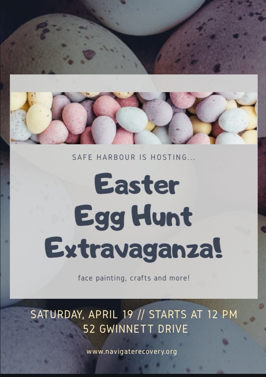 NavigateGwin's tweet image. See you there!
#easteregghunt #navigaterecovery #familytime