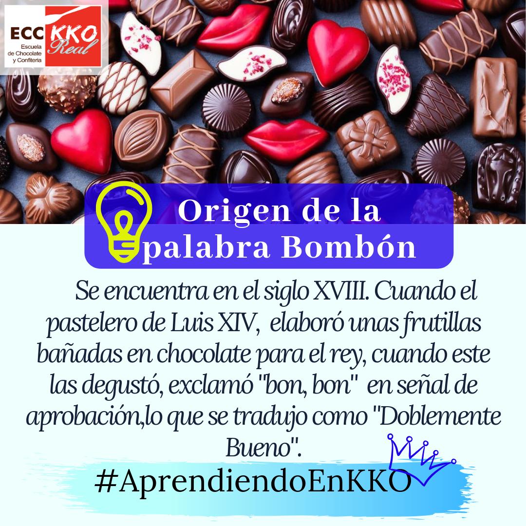 EscuelaKKOReal's tweet photo. Todos sabemos que es un bombón 😍🤤 Pero casi nadie sabe el origen de esta curiosa palabra 🤔 
 Aprendizaje kko👩🏻‍🎓👨🏻‍🎓🎓
INTRAGRAM @EscuelakkoReal
#AprendiendoEnKKO #ECCKKOREAL #Bombones #BombonesEcckko #Bomboneria #Devuelta #Cacao #Venezuela #Chocolate #Venezuela #Somoscacao https://t.co/Jryzrwz2ry