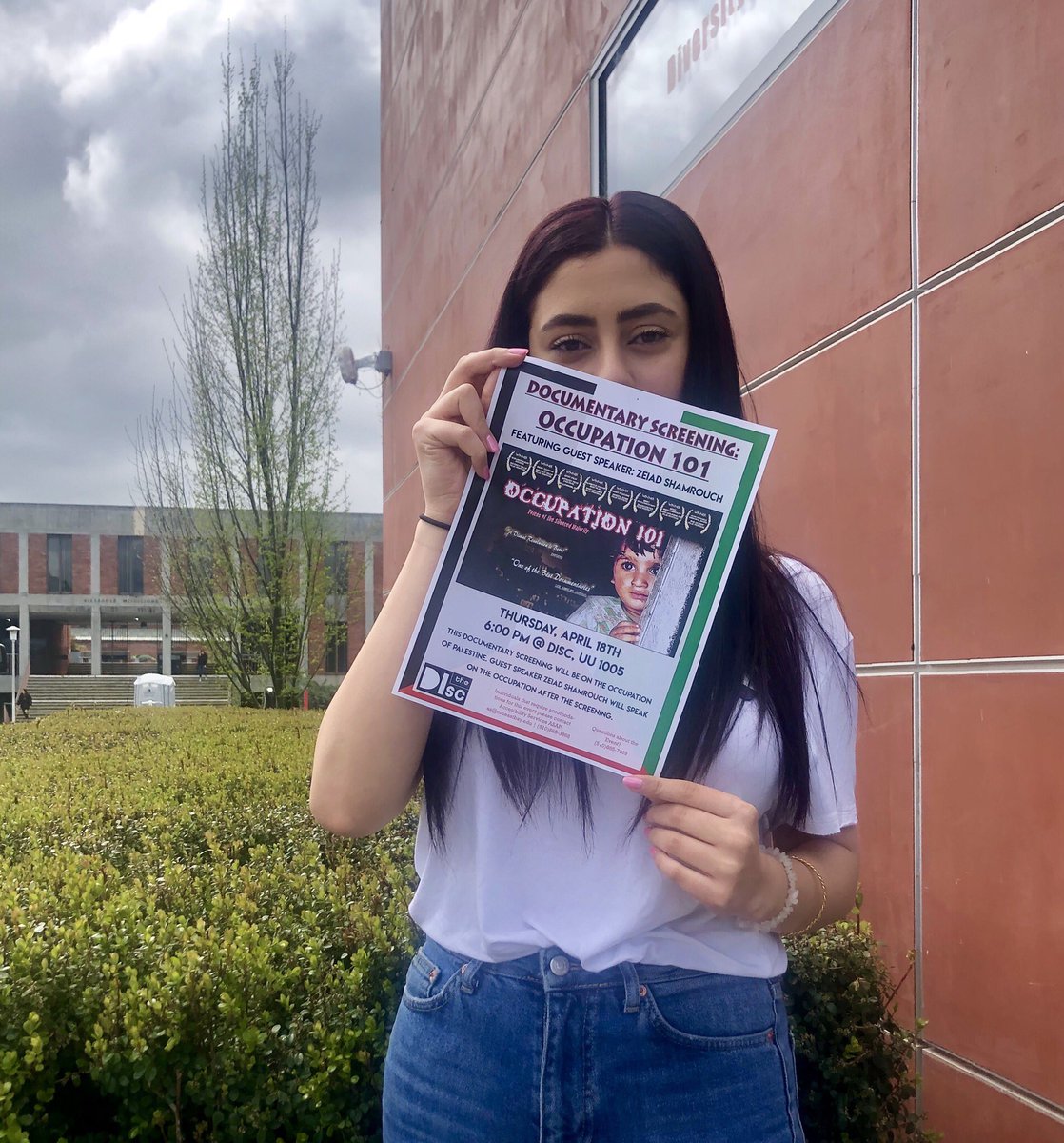 CSUEB_Diversity's tweet photo. ❗️What do you know about the Occupation on Palestine? Come through this Thursday for a Documentary screening that provides a great intro on this occupation❗️#CSUEBDISC #Palestine https://t.co/QtUwlmLEKp