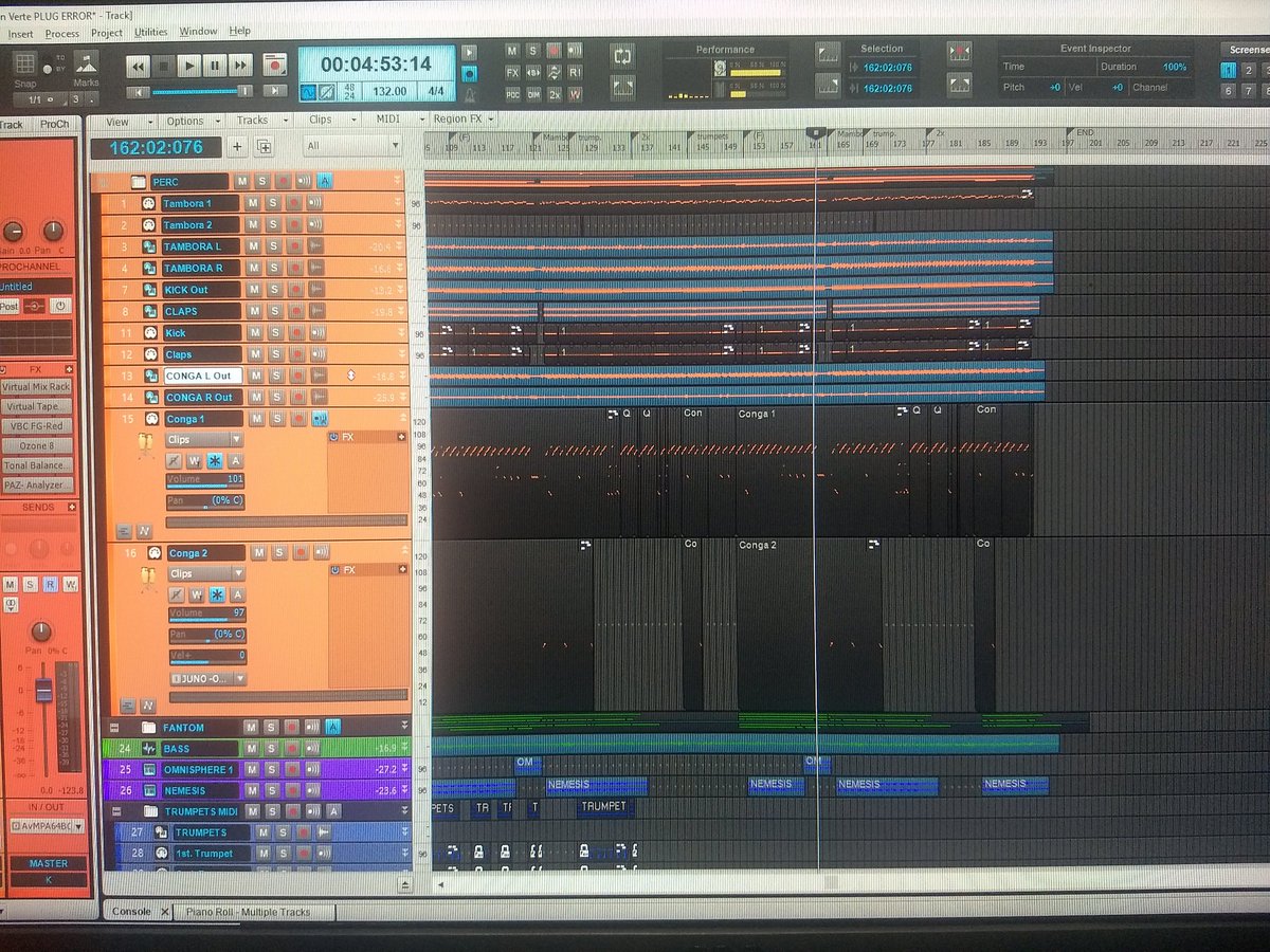 Jimmito823's tweet image. MusicWorking.. #MusicProducer #CakewalkByBandLab #ProTools12 #studioone #logicpro #flstudio #reaper #ableton #Reason #Slate