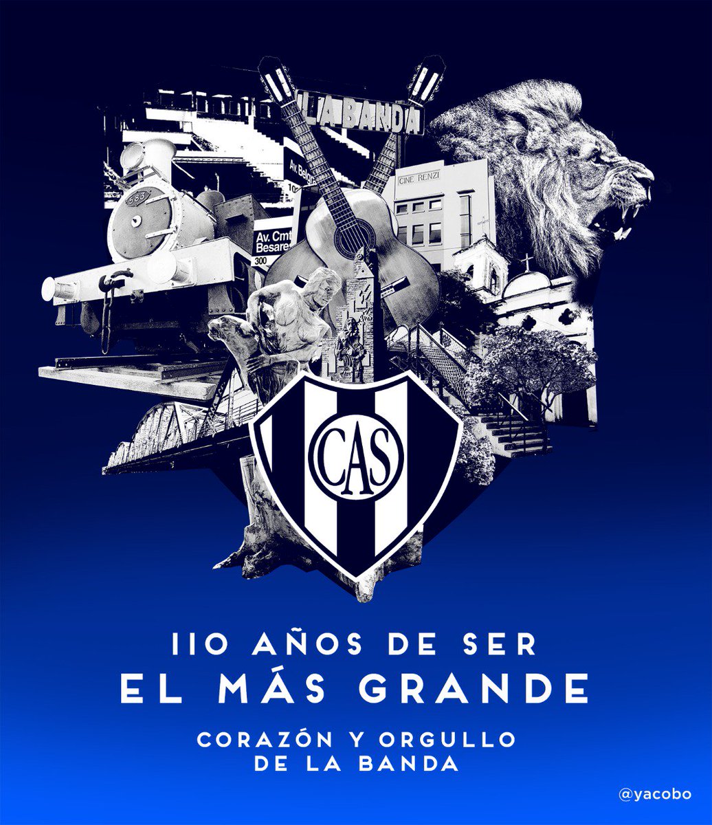 #110años #SomosLaCiudad 💙💙💙💙💙