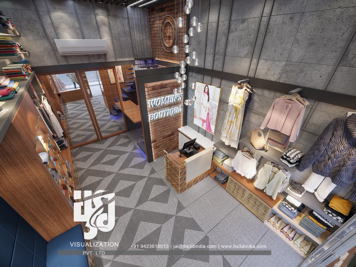 hs3dindia's tweet photo. Phenomenal Interior 3D Visualization of the Boutique
#3DOUTSOURCING #hs3dIndia #cgi #InteriorVisuals #3DInterior #InteriorDecor #3DRendering #interiors #InteriorDesigner #InteriorDesign #CommercialInteriorDesigner #CommercialInterior #interior4all #Boutique #3DRenderings https://t.co/uld57Ux6dd