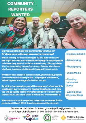 We are still looking for Community Reporters! Click here 👉ow.ly/3VZW50qrYJo 👈 for more information! #GetInvolved