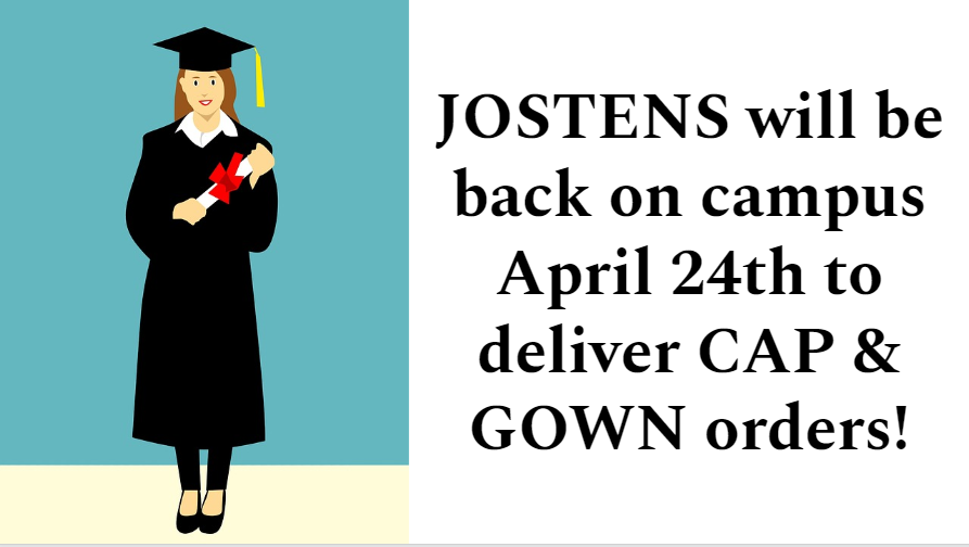 RHHSHawks's tweet photo. Hey Seniors! Cap and gown orders will be here April 24. https://t.co/hVuZU91pPQ