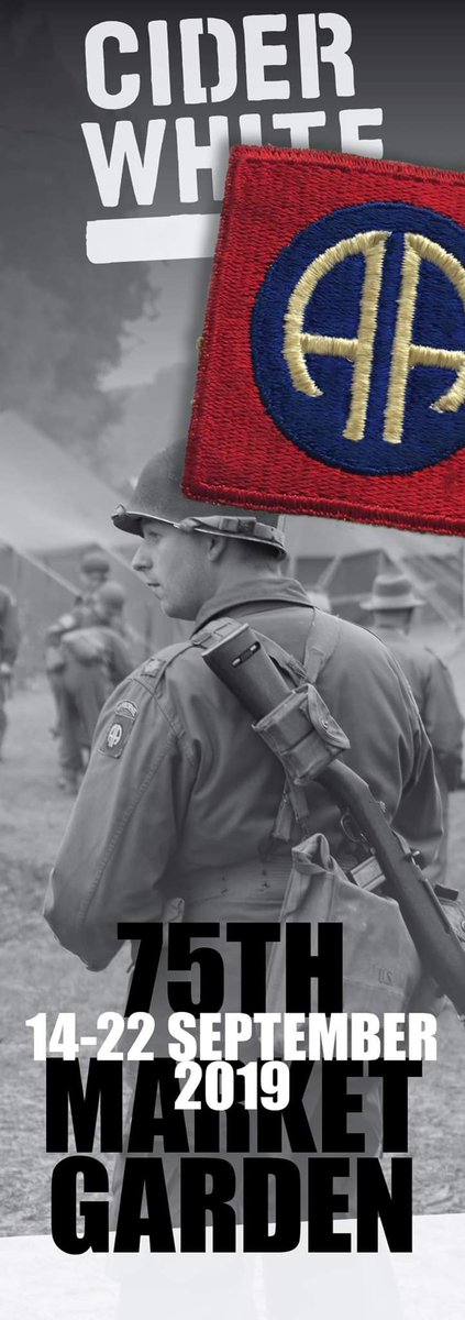 JeroenXVos's tweet photo. The new flyer is out.
So mark your calendar
September 14th - 22nd
Cider White CP
Grave NL
#MarketGarden #commemoration #reenactment #ww2 #vintage #reenactingww2 #Grave @Crossroads4045 #bridge11 #CiderWhite #82nd #82ndairborne https://t.co/NcAQKZ7Y6y