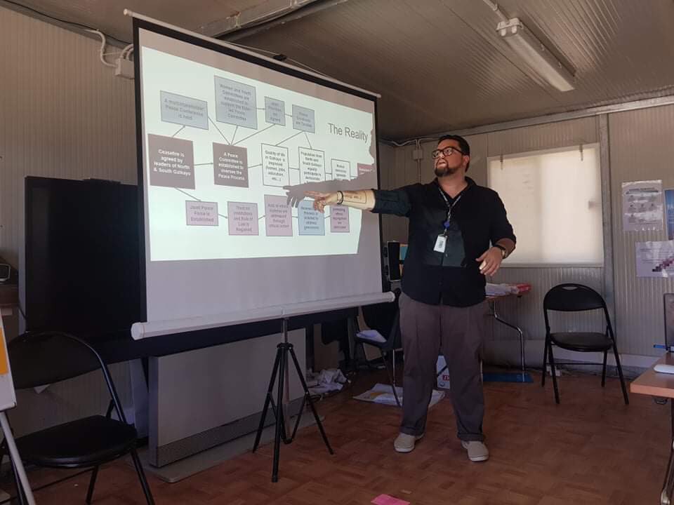 joaoscarpelini's tweet photo. Over the last 2days, we worked w/ @FBAFolke to deliver a brand new training on #youth, #peace & #security programming to #UN staff from @UNinSomalia! 🇸🇴🕊🇺🇳Time to scale up the implementation of the #youth4peace agenda in #Somalia! #YPS #SCR2250 #SCR2419 https://t.co/M5HZxIErC6