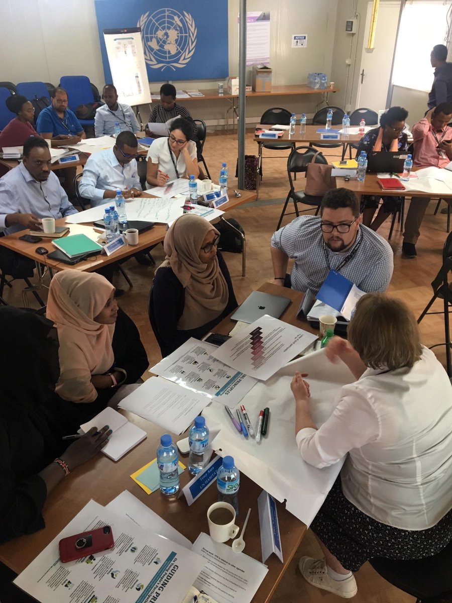 joaoscarpelini's tweet photo. Over the last 2days, we worked w/ @FBAFolke to deliver a brand new training on #youth, #peace & #security programming to #UN staff from @UNinSomalia! 🇸🇴🕊🇺🇳Time to scale up the implementation of the #youth4peace agenda in #Somalia! #YPS #SCR2250 #SCR2419 https://t.co/M5HZxIErC6