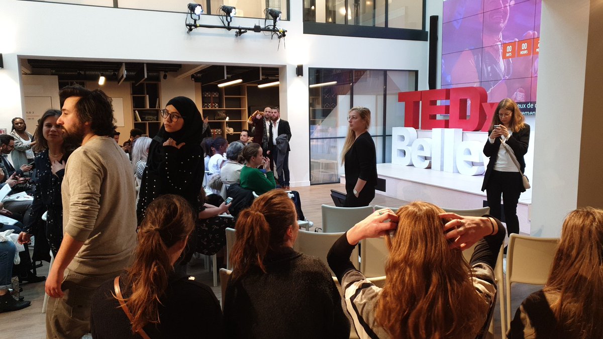 We're all set for a mind-blowing evening in #Paris
#ontheEdge <a href="/TEDxBelleville/">TEDxBelleville</a>