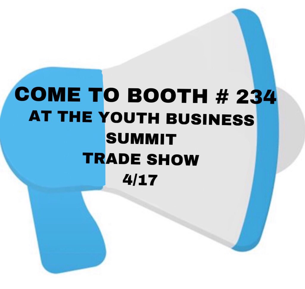YourNameHere_NY's tweet photo. Stop by our Booth #234 tomorrow at the Youth Business Summit Trade Show!!!
#2019YBS #youthbusinesssummit #virtualenterprise #forthamiltonhighschool #VE #BOOTH234 https://t.co/OJh1BZYNF9