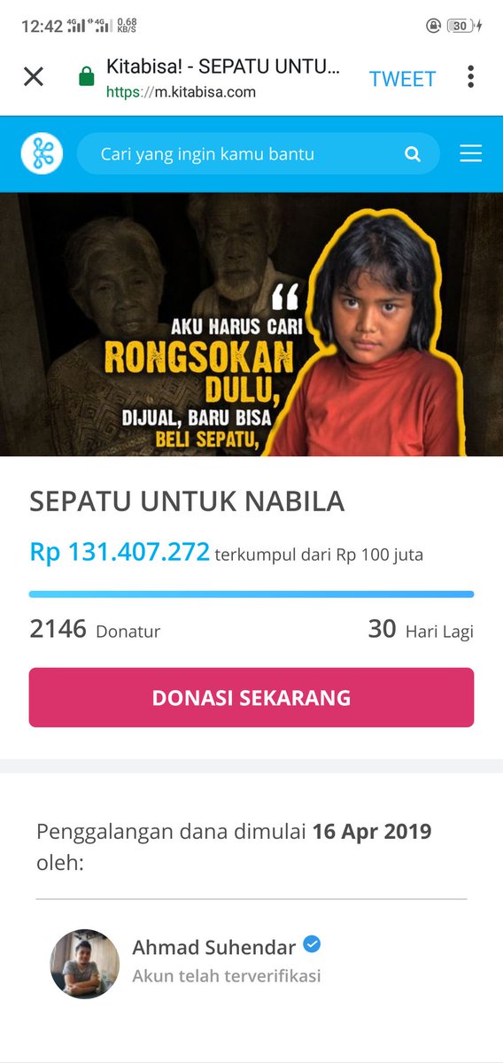 lampumesjid's tweet photo. @kitabisacom @ahmadignore Kalian luar biasa baik hati sih. Asli. https://t.co/6qkYeBdJfa