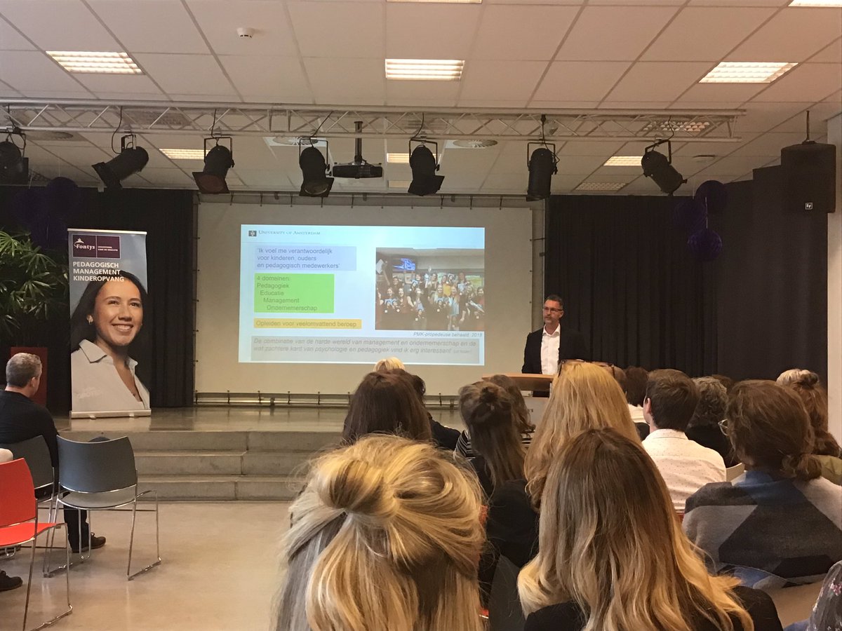 Complimenten aan <a href="/Fontys/">Fontys</a> <a href="/FontysDenBosch/">Pabo Den Bosch</a>, #studenten &amp; #docenten #PMK. Een inspirerend #congres waarbij ook nog eens mooie #onderzoeken met ons gedeeld werden door #studenten van de toekomst. Speciale dank aan Ans Buys &amp; Ruben Fukkink voor de inspirerende aanvulling! #PMKic2019