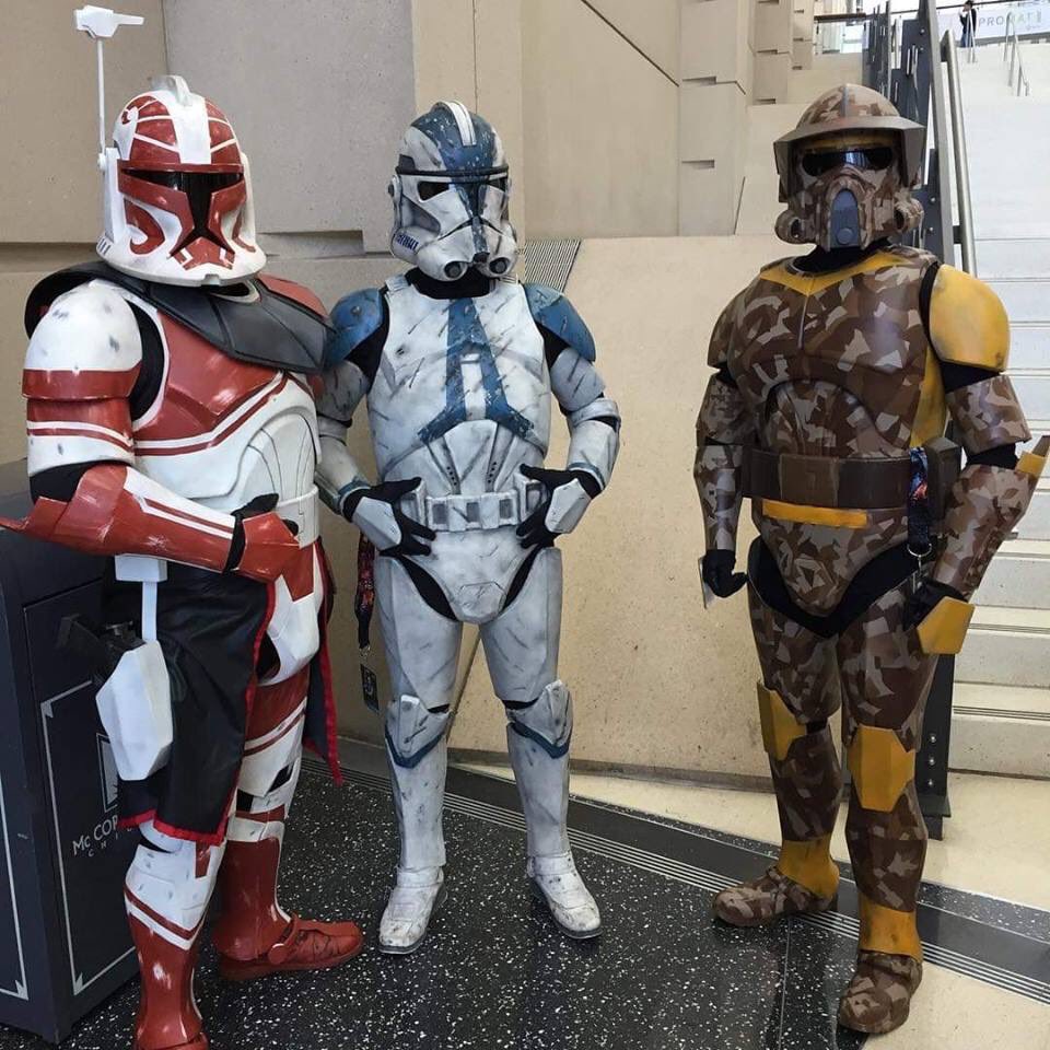Captain Keeli, the 501st Clone Trooper and Arf Trooper Boil are just 3 of t...