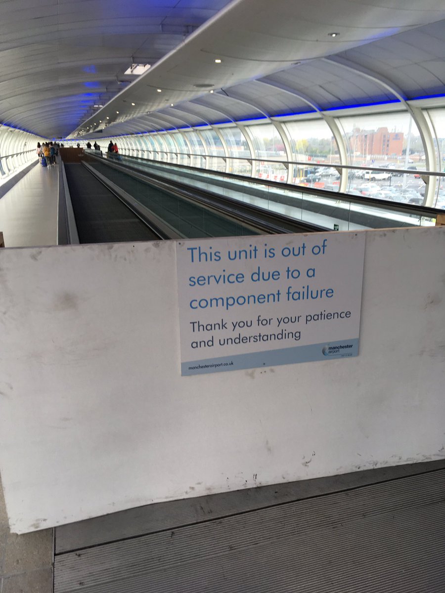 It’s only been 3 months <a href="/manairport/">Manchester Airport</a> ... the most useless airport in the world strikes again...