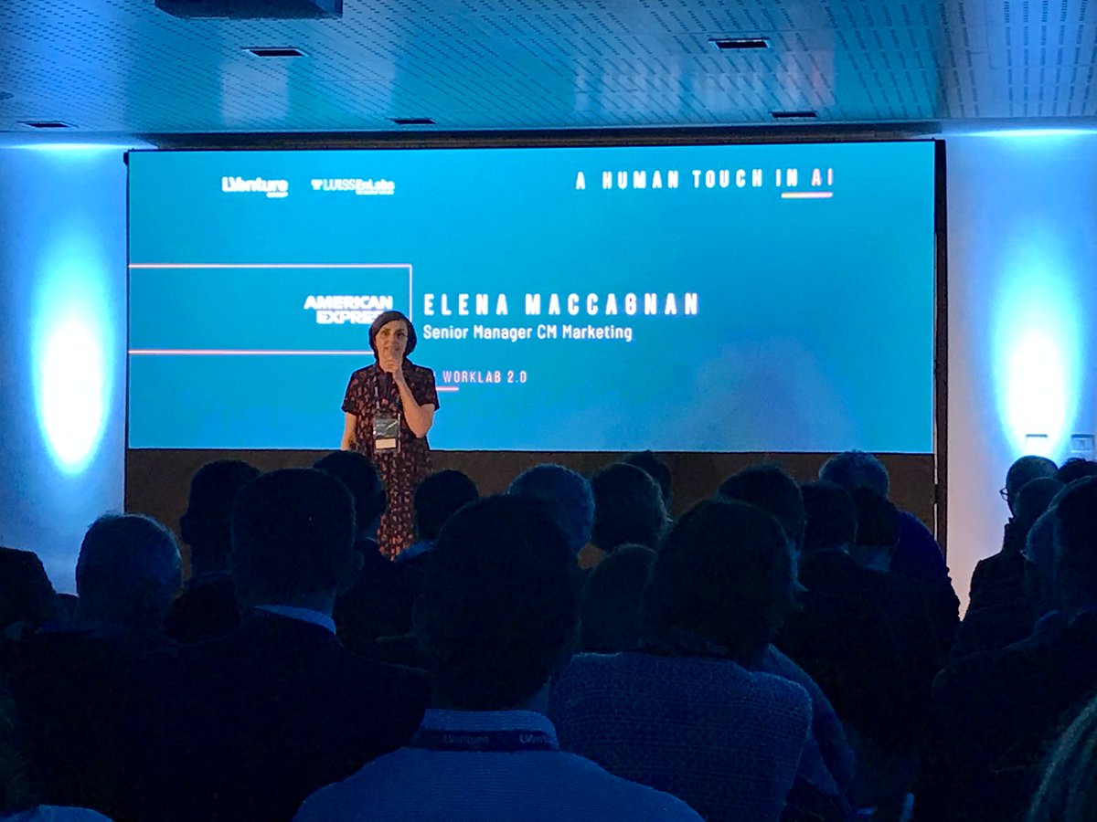 federicabander's tweet photo. Elena Maccagnan, Senior Marketing Manager di #AmericanExpress, presenta la #startup #Monugram, di cui è stata mentor all’interno del programma #AIWorkLab 2.0 di @LVentureGroup 
Cos’è Monugram? Lo Shazam dei monumenti! https://t.co/sI0nM1BcYo