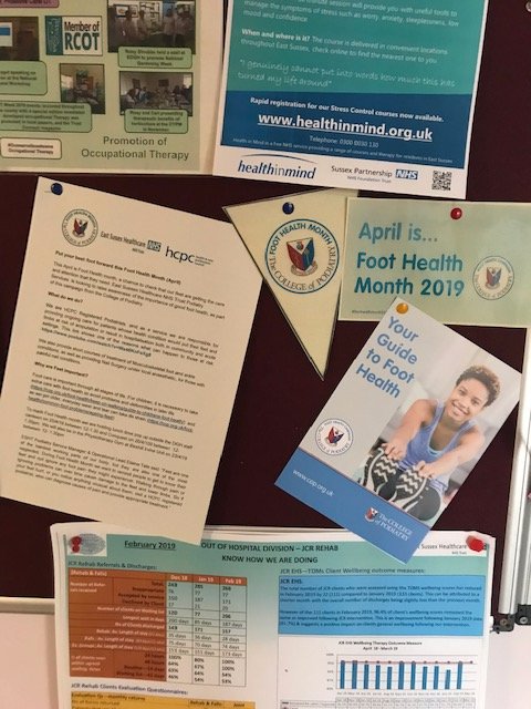 hannahperry78's tweet photo. Foot Health Month has arrived at Firwood House 👞👍😃👏😀👟#foothealthmonth2019 #proudtobeapod #weareooh @ESHT_OOH @ESHTNHS @elainetatepod  @MSK_POD @hannahperry78 @lesleybaker31@anne_canby @chas_pod @MSK_POD @CollegePodiatry https://t.co/bVEal7OACq