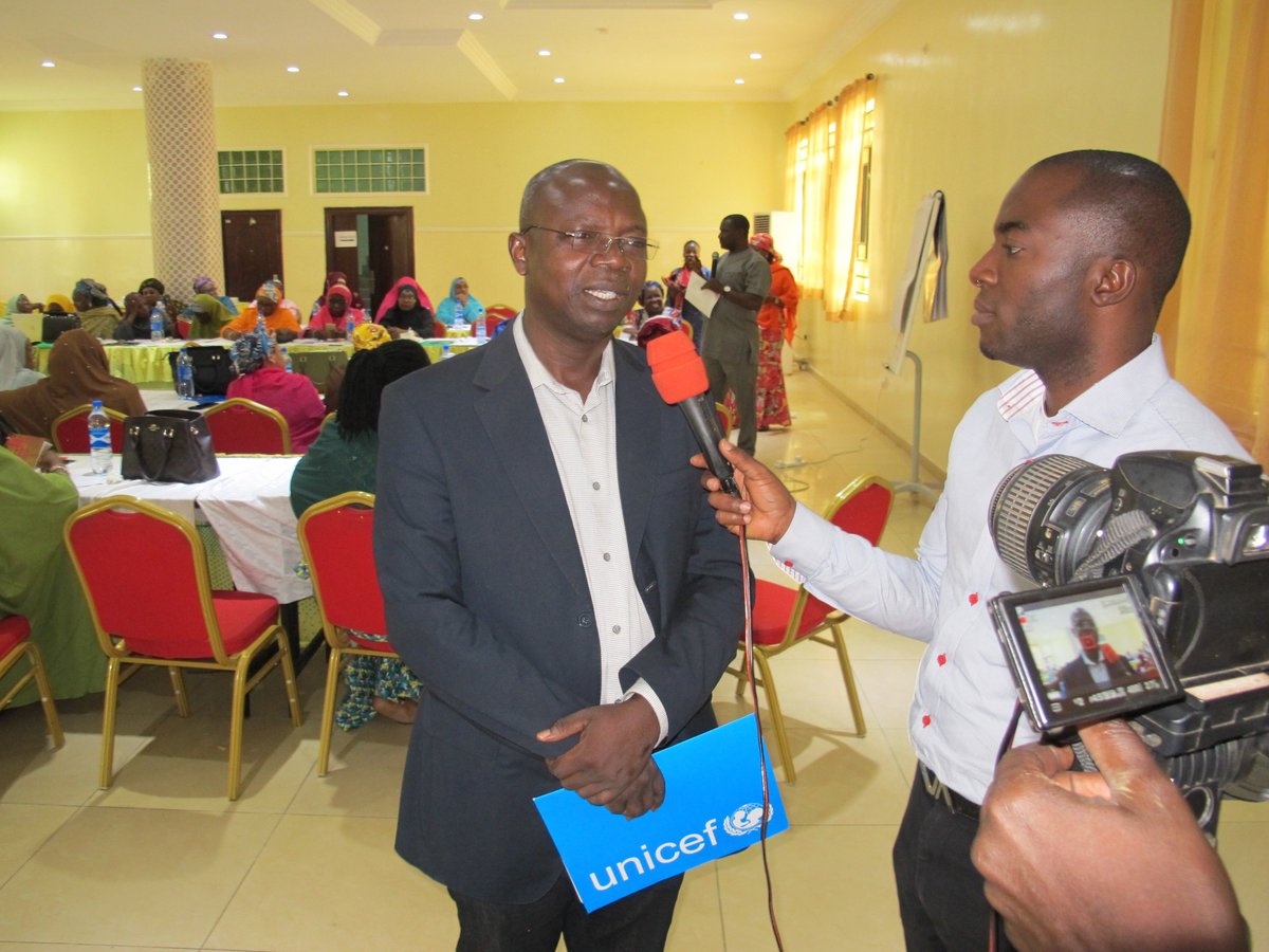 “Girls’ #education goes beyond getting girls into #school. It is also about ensuring girls learn and feel safe while in school.” -Dr Zakari Adam, our Chief of Kaduna field office at the national High Level Women Advocates capacity building meeting in @contactkdsg.