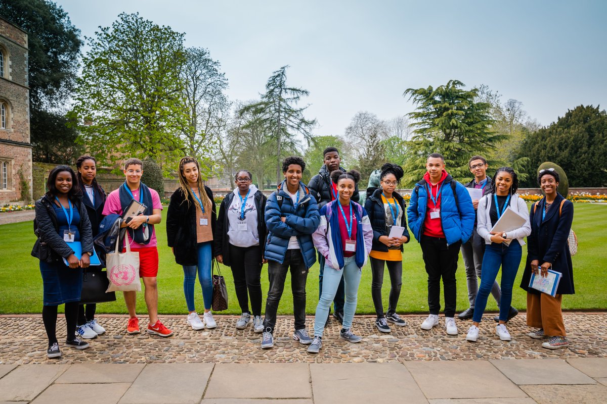 Cambridge_Uni's tweet photo. Day 2 of the @TargetOxbridge residential: today, they've been sampling a variety of courses and visiting colleges such as @JesusCollegeCam #cambridge #cambridgeuniversity #wideningparticipation #targetoxbridge https://t.co/inZTjCQ8rM