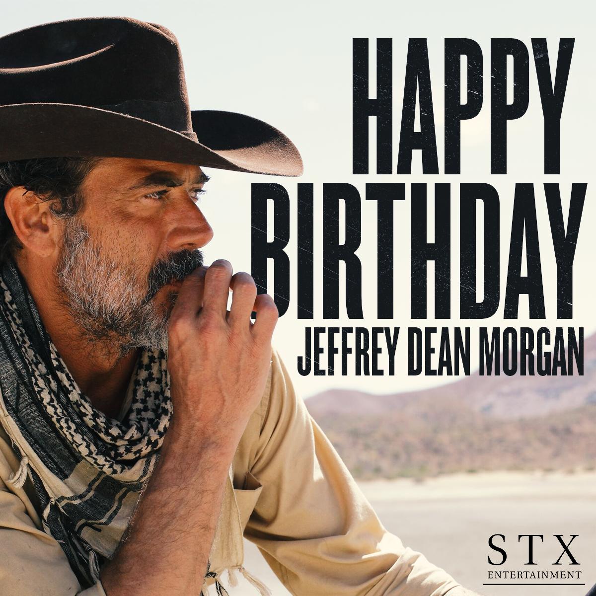 Happy birthday Jeffrey Dean Morgan! 