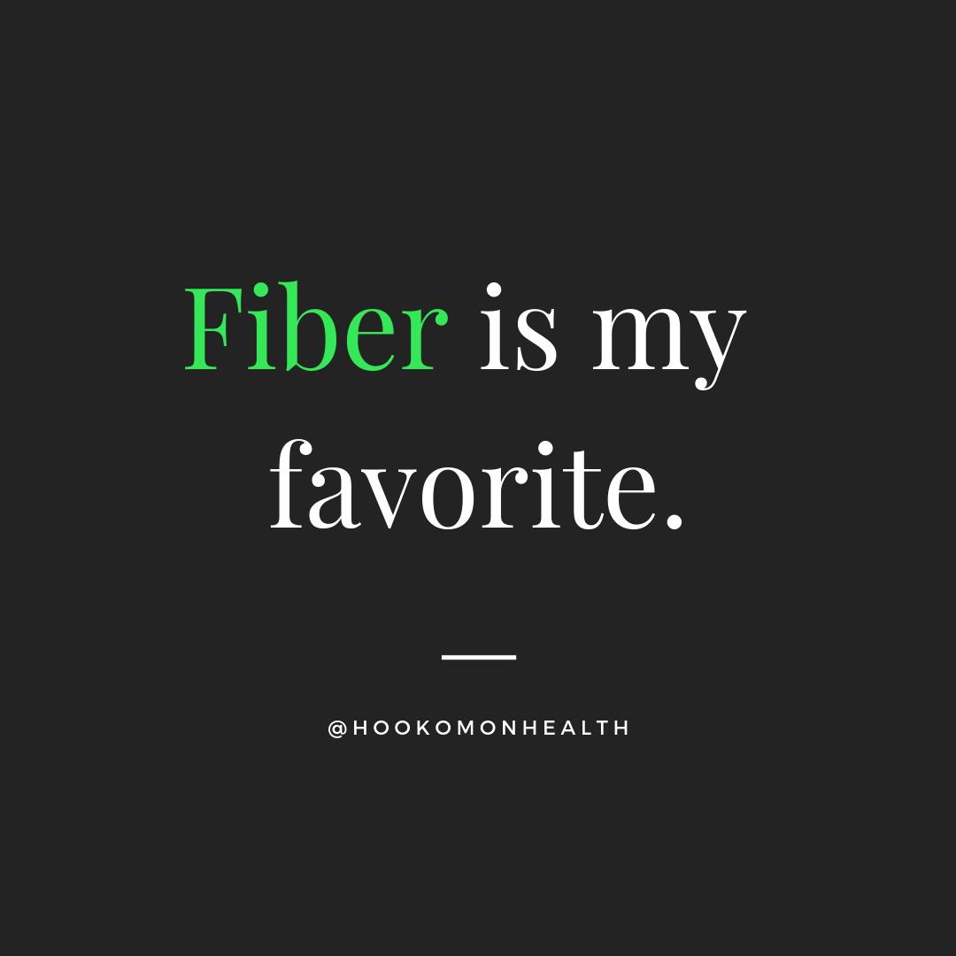 Fiber is the best, and I'll never stop spreading my love of this carb to the world!  Fiber is best known for keeping your bathroom business regular.  Fiber also keeps you feeling satiated, helps regulate blood sugar, lowers blood cholesterol, and more!  #EatMoreFiber