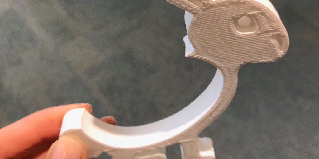 BramptonLibrary's tweet image. That #3dprinted bunny we showed you yesterday? It&apos;s designed to hold a Kinder Surprise egg! Drop by any of our makerspaces to print one of your own! #makerspace #makerspacebrampton #bramptonlibrary