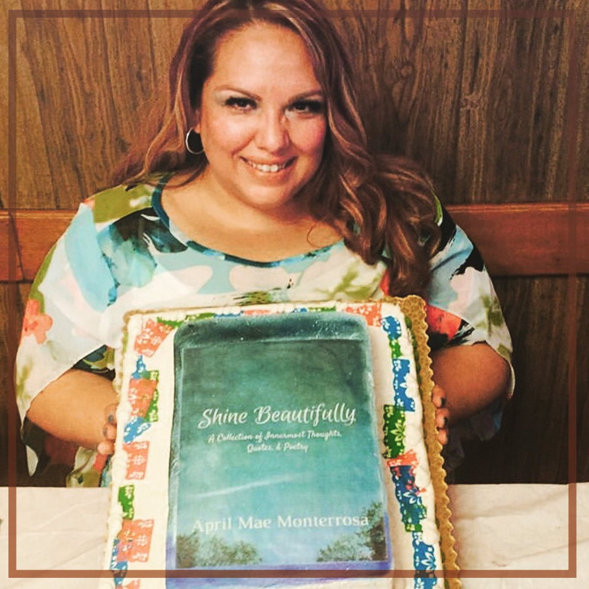 Thank You April Mae Monterrosa & family for choosing Don Pedro to celebrate your new book 📚 ‘Shine Beautifully’!! ALL THE BEST!! @aprilmonterrosa #book #writer #shinebeautifully #shinebeautiful #books #newbook #texasauthors #texaswriters #latinaauthors #theammcollection