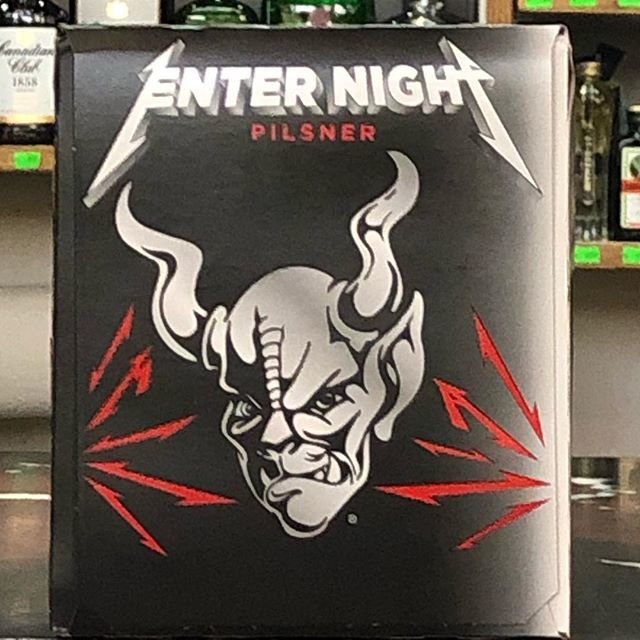 JubilationWine's tweet photo. @stonebrewing Enter Night Pilsner in collaboration with Metallica, this beer represents the cataclysmic collision of two uncompromising supernatural forces. It's a crisp and refreshing Pilsner that, much like the band, transcends genres, shatters preconceptions and challenge… https://t.co/ZELgS565Ru