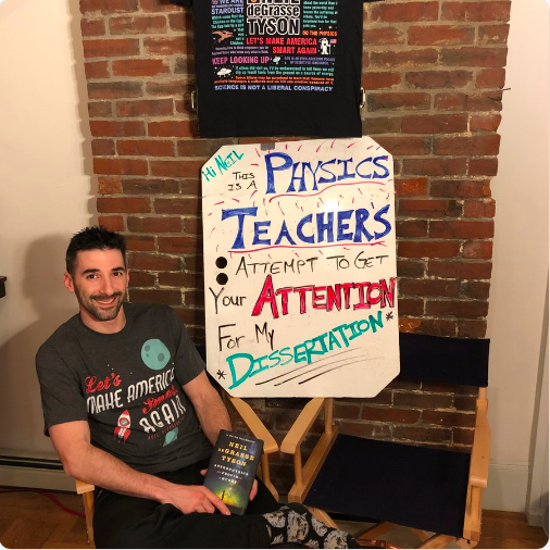 Phys2Educate's tweet photo. Hi @GirlsAreGeeks @bug_gwen @billmaher @JimGaffigan @SarahKSilverman @BorowitzReport @WhoopiGoldberg I'm a Physics Teacher/PhD candidate for Educational Leadership studying underrepresented populations in physics/physics and need @neiltyson help! Please reach out/retweet to him! https://t.co/lc5YpuBa6A