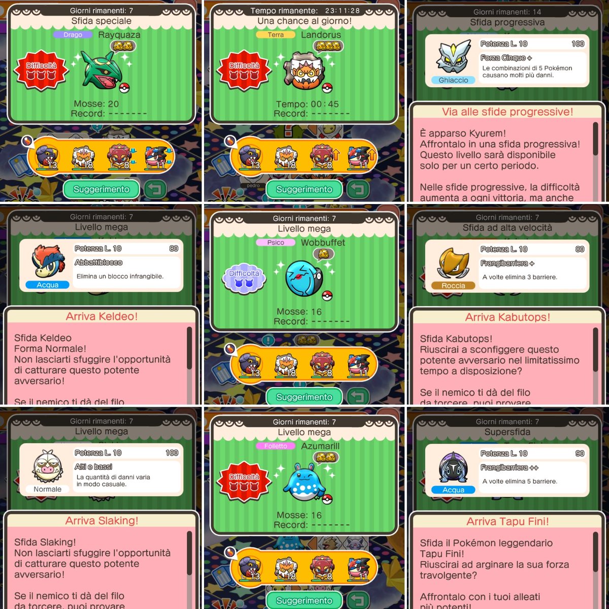 pokemoncentral's tweet image. #MartediShuffle: quattordicesima settimana di eventi in #PokemonShuffle e #PokemonShuffleMobile! Info: instagram.com/pokemoncentral… #Pokemon