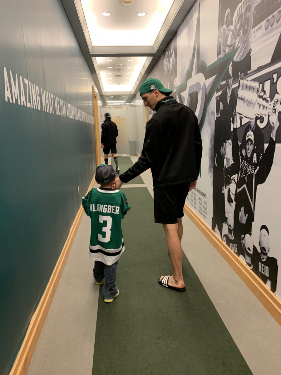 We are proud to announce our nominee, John Klingberg, for the King Clancy Memorial Trophy. He plays a vital role on and off the ice for the Dallas Stars by using the platform he is given to create change and happiness for the community.