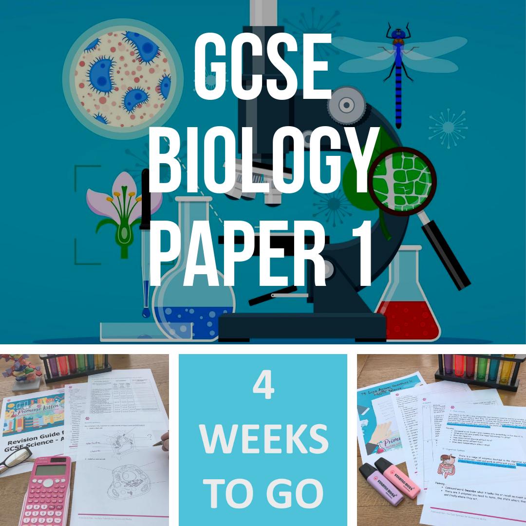 GCSE Biology Paper 1 is only 4 weeks away!!! Make sure to check out my GCSE Science revision guides, workbooks and predicted papers bit.ly/2ON5gpK and my whole topic revision videos youtu.be/mKYQ-K23Mr4 (AQA) and youtu.be/O_a9BRQbVc0 (Edexcel)