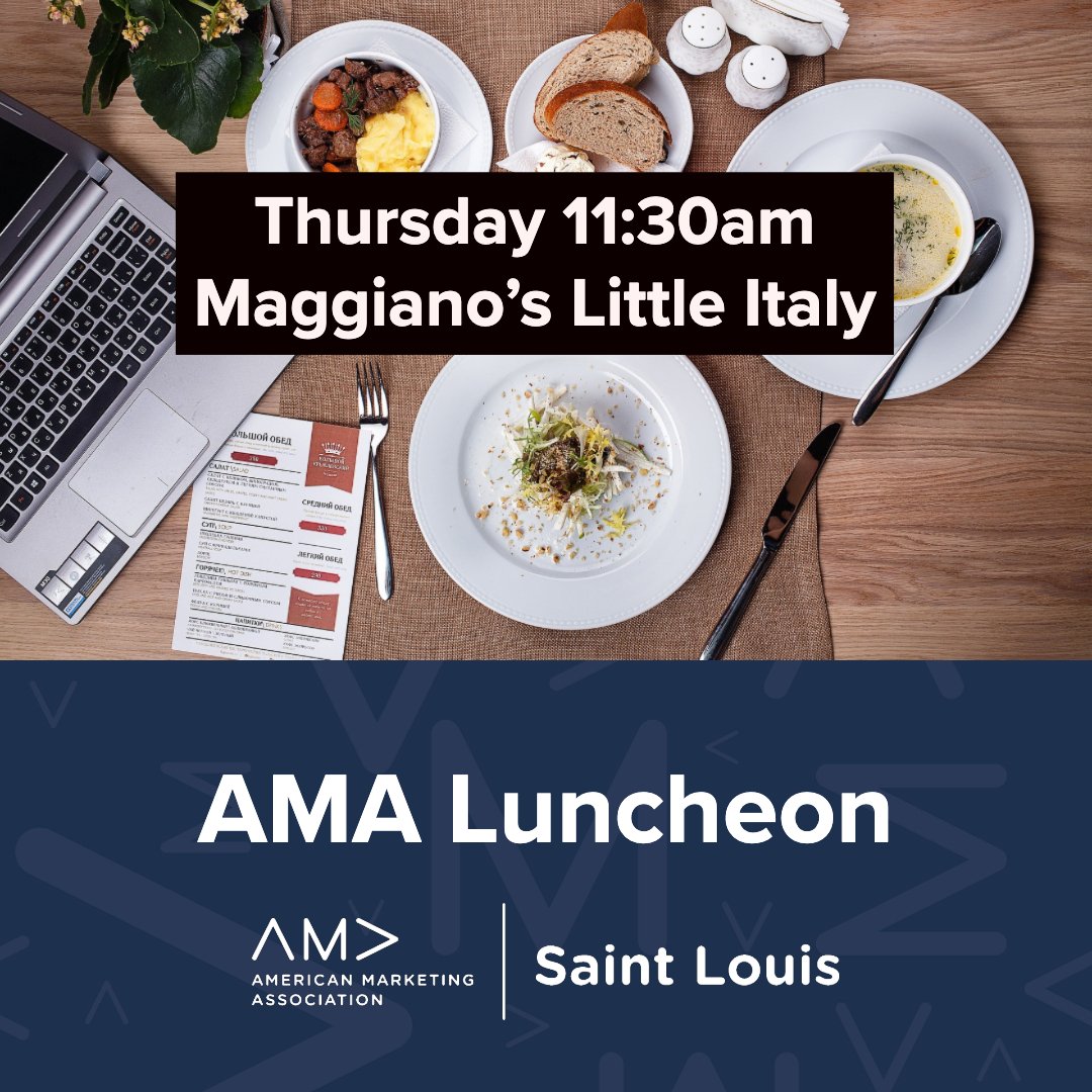 AMASTL's tweet image. Where will you be May 16, 2019??  At the #AMAstl Luncheon with @samstanton  of @redbuttonTV of course!!  Topic of choice:  Critical and creative thinking – unleashed!!  bit.ly/2XoydeX  #creativethinking #outsidethebox #thinkerssociety #AMAevents