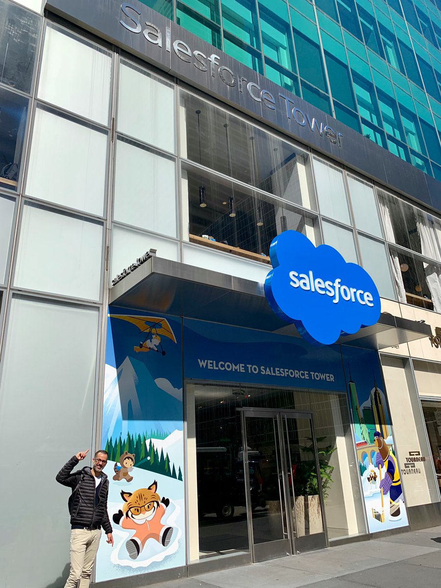 cyril_louis's tweet photo. Walking in NYC from Flatiron to Times Square and realizing I'm under the #Salesforce Tower!
I had to share it with my #Ohana π #SalesforceAddict https://t.co/QgeAXWpKlL