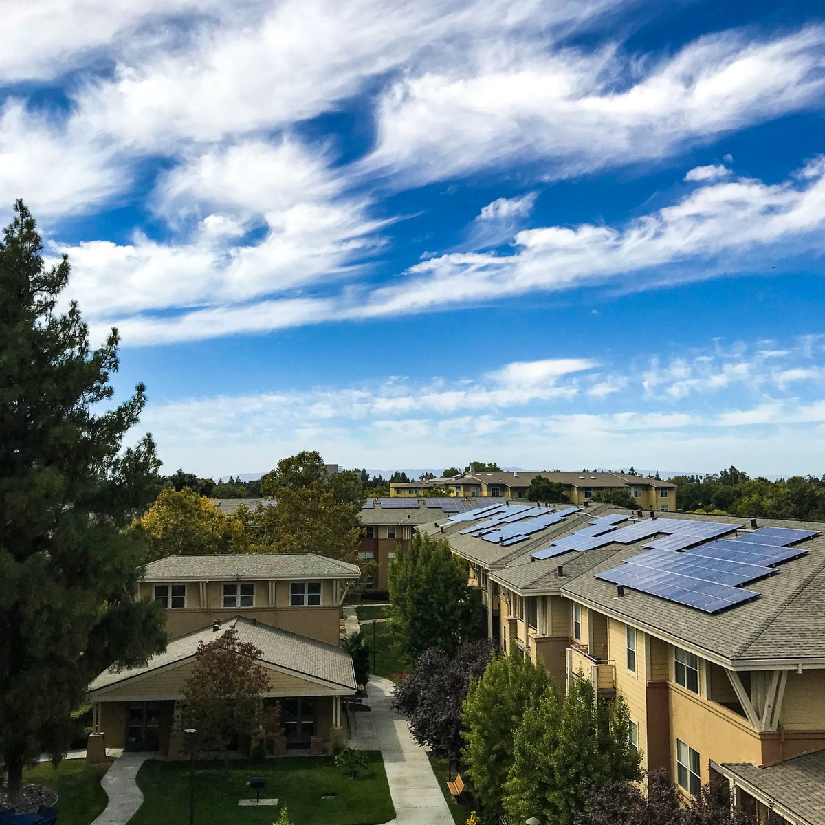 everyday_energy's tweet photo. More than anyone, students understand the impact the sun has on our future. @EAHHousing's Primero Grove location partnered with UC Davis where student residents are now able to soak in the savings.  #Fightclimatechange #knowlegeispower  #solarsavings #EverydayEnergy #OmniEnergy https://t.co/VPLqVlE22v