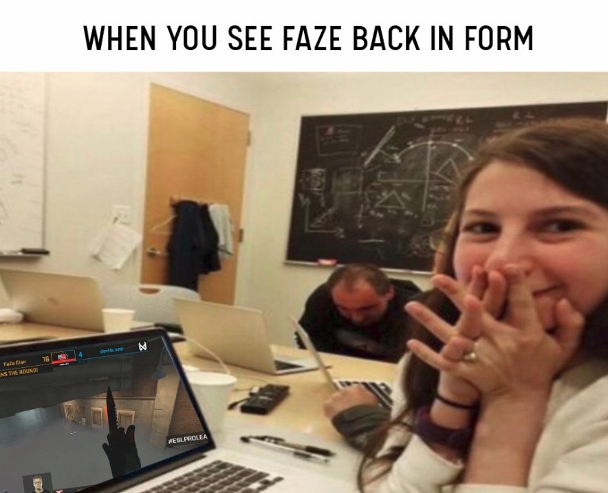 ESLCS's tweet photo. 👏👏 @FaZeClan 👏👏 https://t.co/9CMAecHUCU