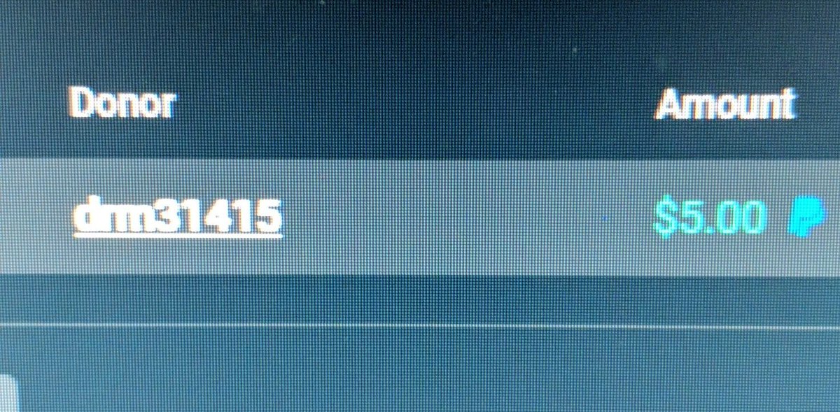 Rocket (@admiral_rocket) on Twitter photo Just had a small stream till I got tired. and I received my first donation!! Thank you <a href="/drm31415/">(((David Maggard)))</a> for the $5 donation it scared me but it meant alot as well ❤️ Just had a small stream till I got tired. and I received my first donation!! Thank you <a href="/drm31415/">(((David Maggard)))</a> for the $5 donation it scared me but it meant alot as well ❤️